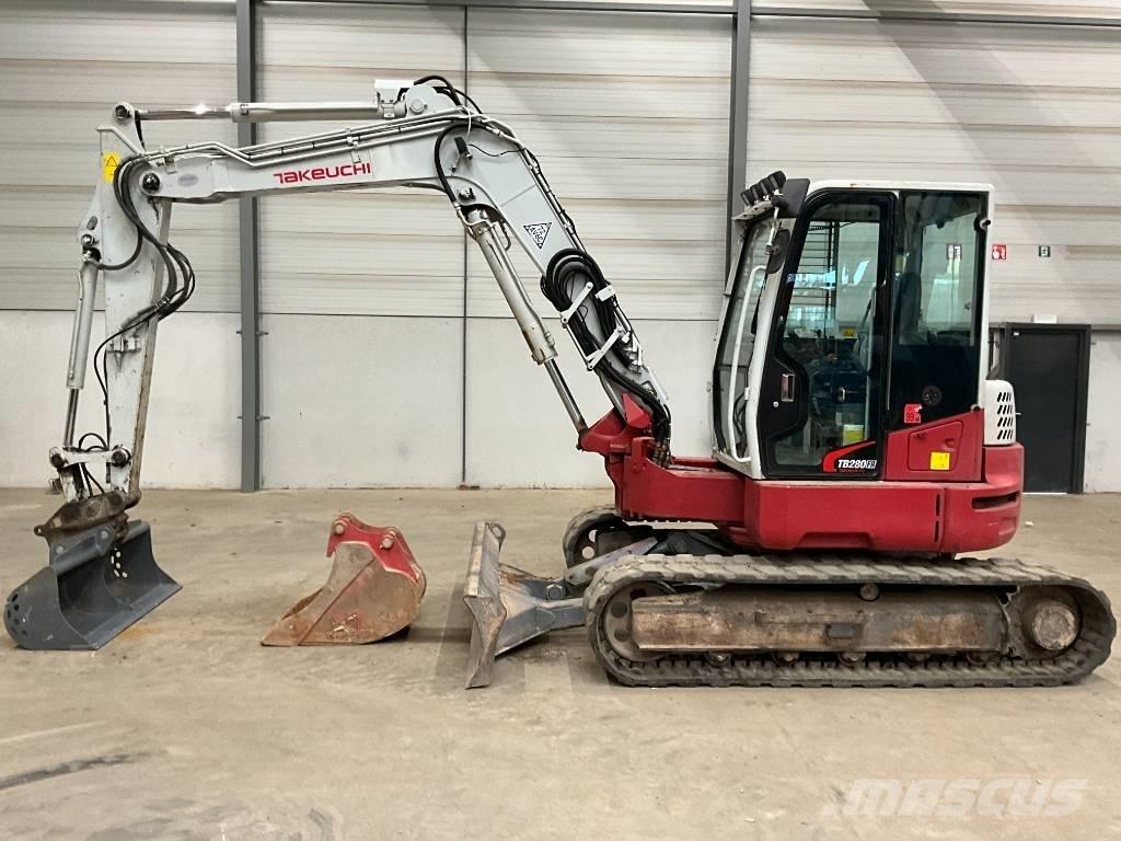 Takeuchi TB 280 FR Közepes (midi) kotrók 7 t - 12 t