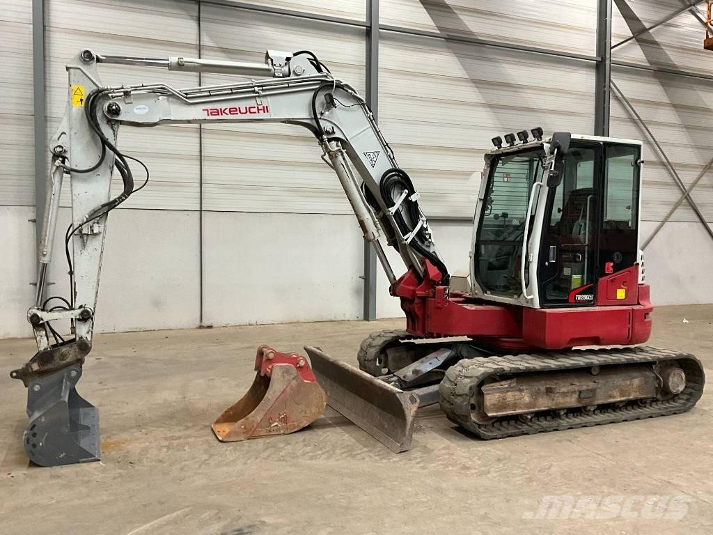 Takeuchi TB 280 FR Közepes (midi) kotrók 7 t - 12 t