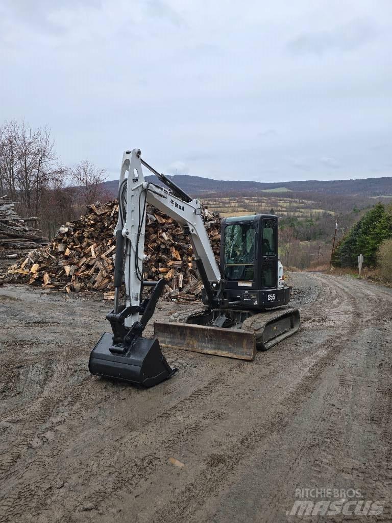 Bobcat E 55 Mini kotrók < 7t