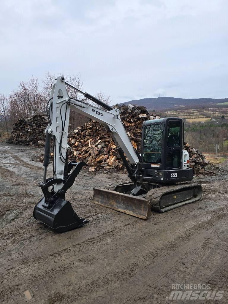 Bobcat E 55 Mini kotrók < 7t