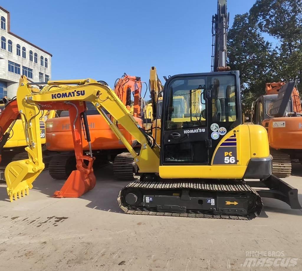 Komatsu PC 56 Lánctalpas kotrók