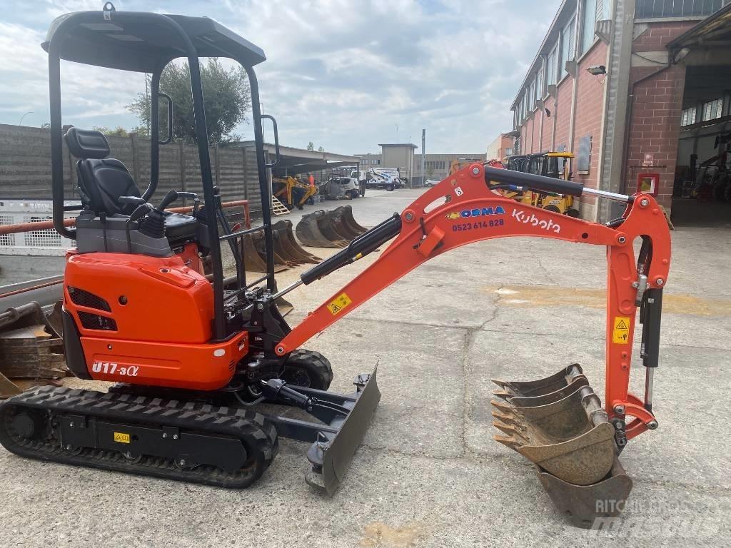 Kubota U 17-3 Mini kotrók < 7t