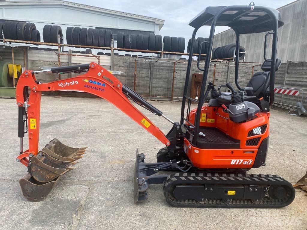 Kubota U 17-3 Mini kotrók < 7t