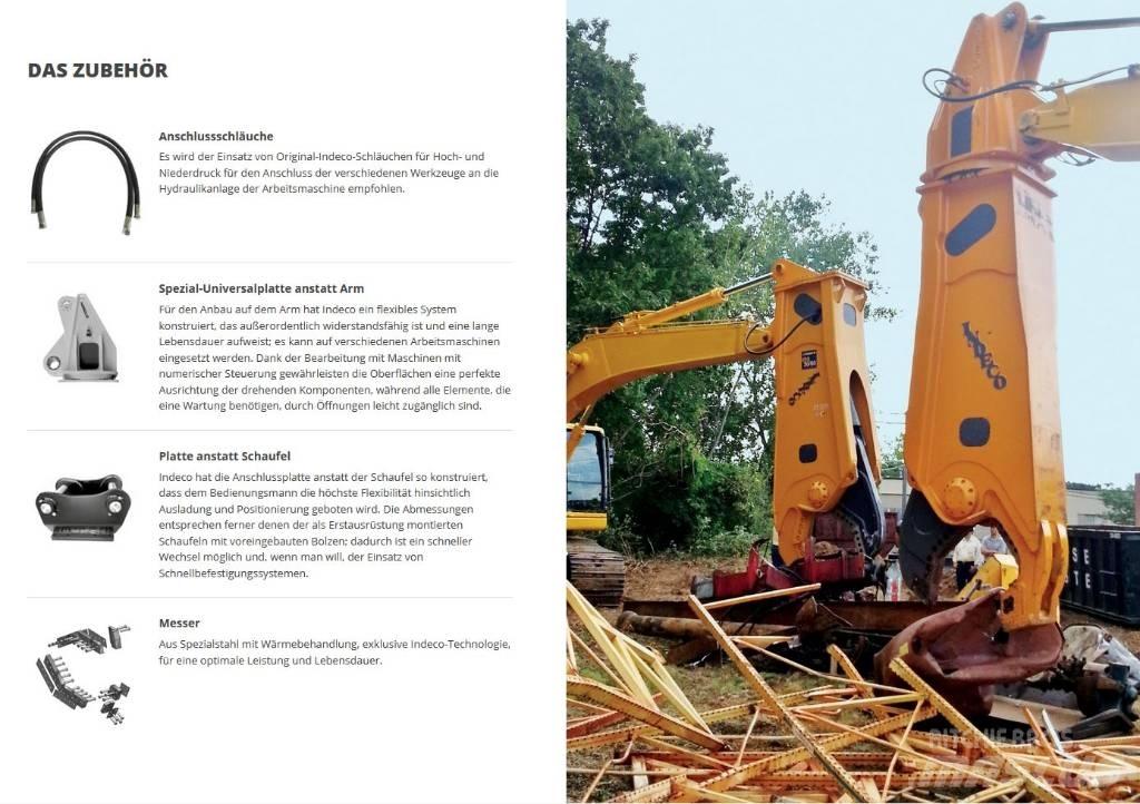 Indeco ISS 25/40 Vágószerkezetek