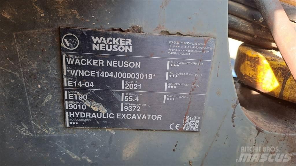 Wacker Neuson ET90 Lánctalpas kotrók