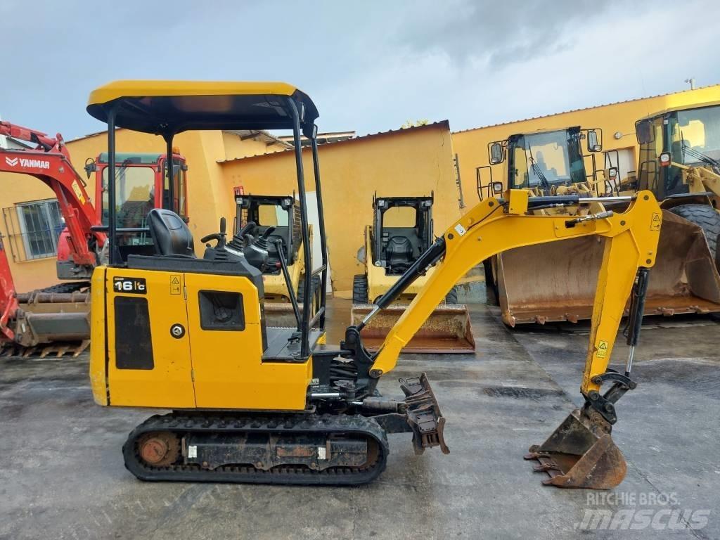 JCB 16 C Mini kotrók < 7t