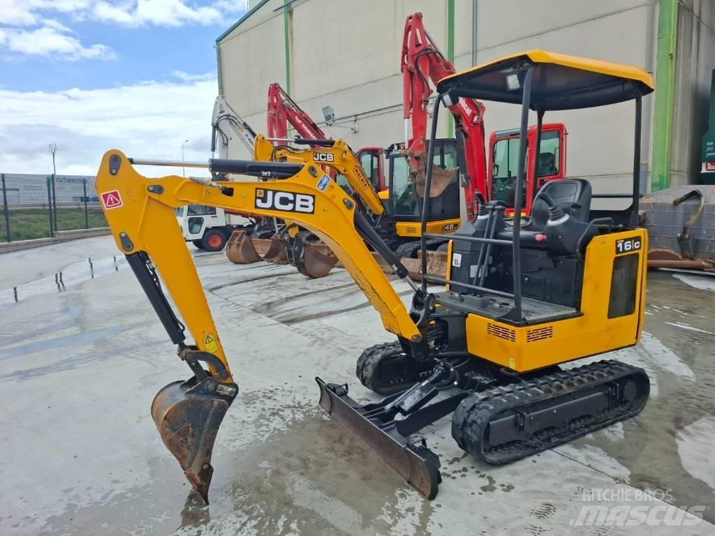 JCB 16 C-1 Mini kotrók < 7t