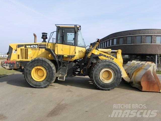 Komatsu WA470-6 Gumikerekes homlokrakodók