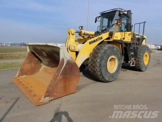 Komatsu WA470-6 Gumikerekes homlokrakodók
