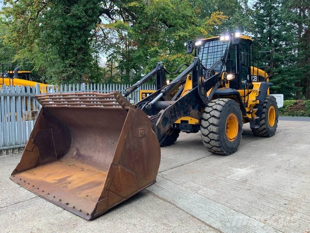 JCB 437 HT Gumikerekes homlokrakodók