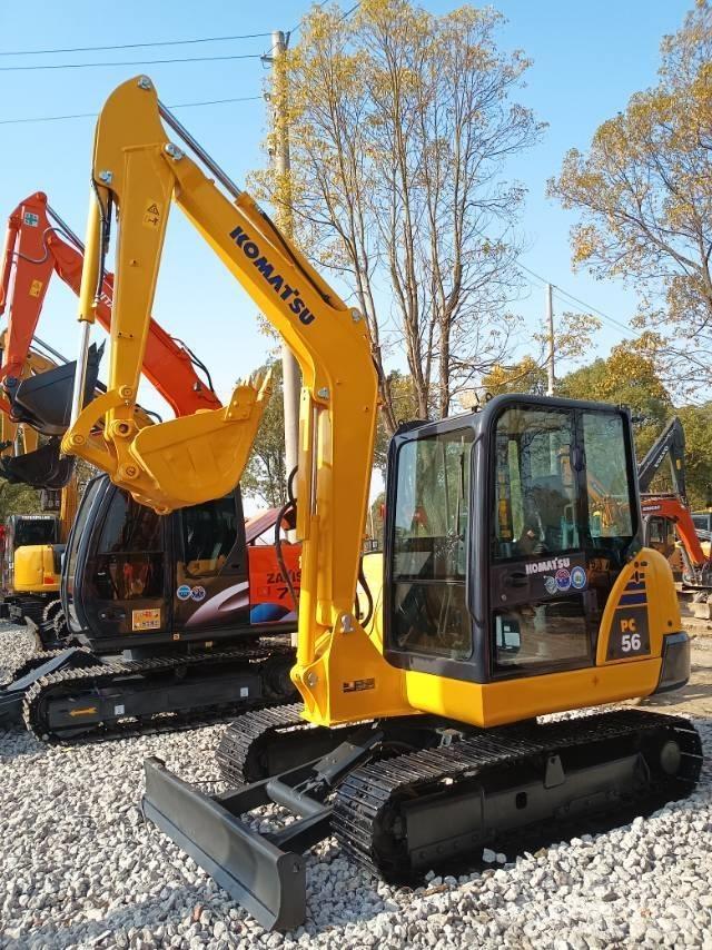 Komatsu PC 56 Mini kotrók < 7t