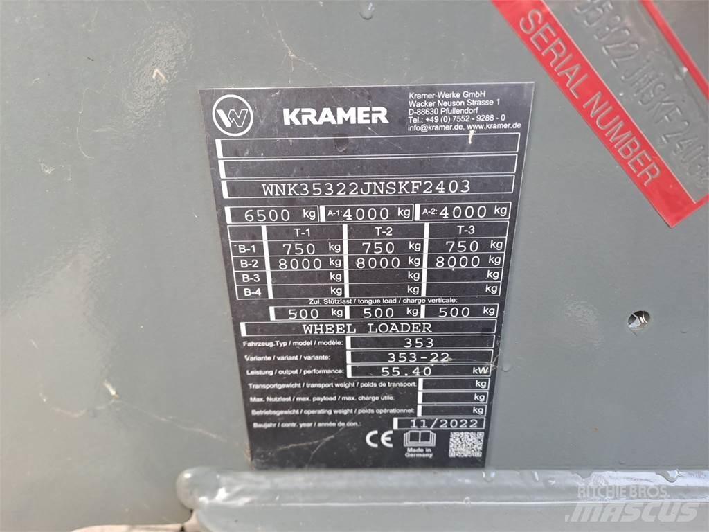 Kramer 5085 Gumikerekes homlokrakodók
