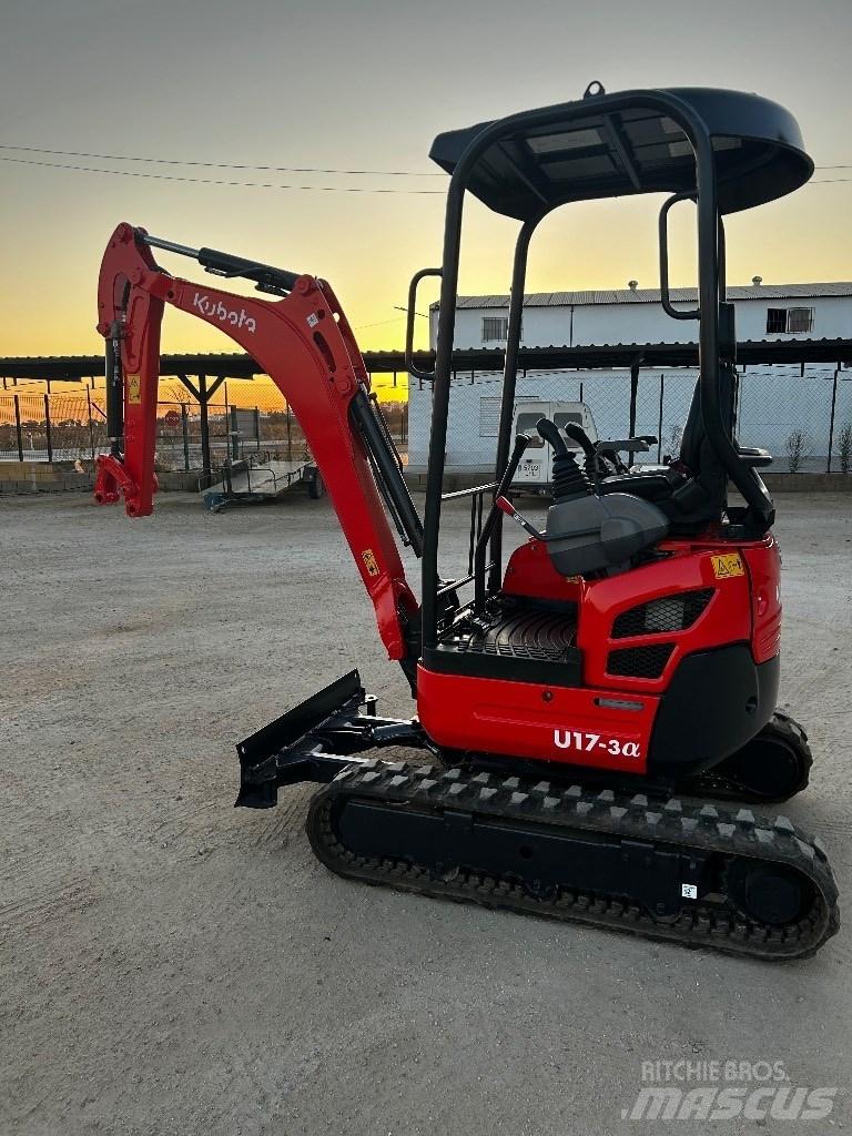 Kubota U 17-3 Mini kotrók < 7t