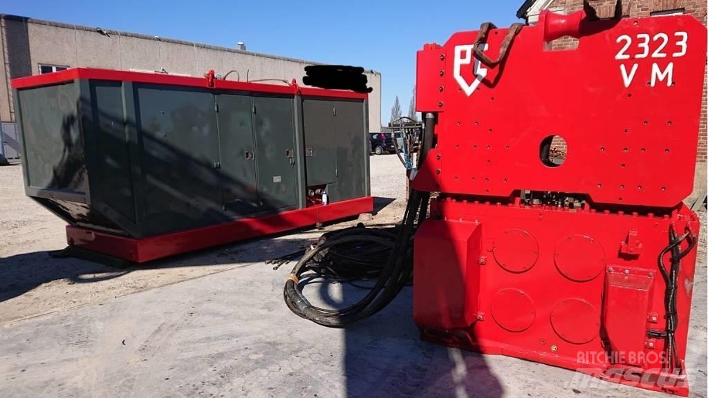 PVE 2323VM Vibrátoros cölöpverő