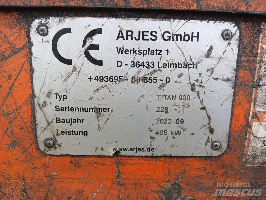 Arjes Titan 900 Irat megsemmisítők