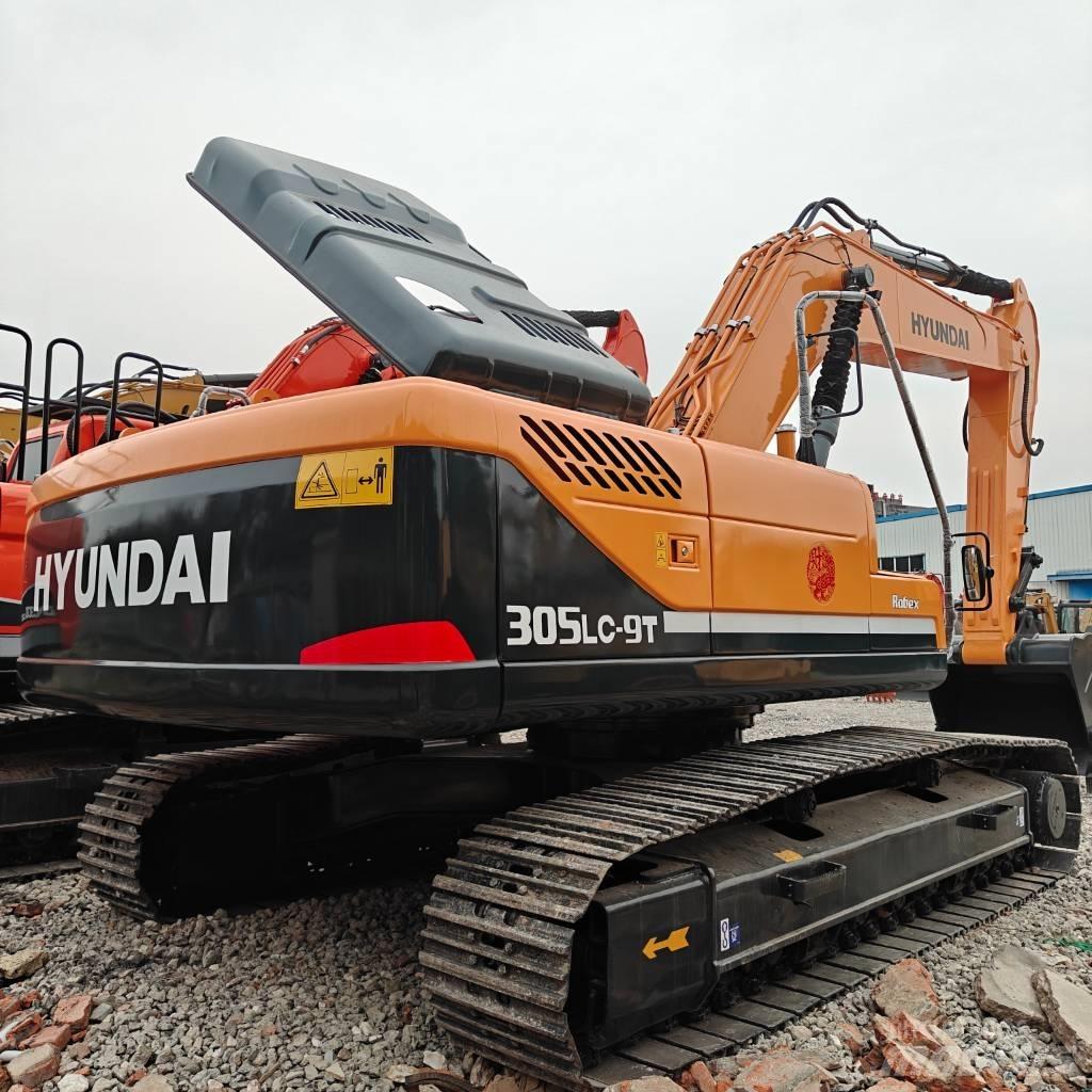 Hyundai 305-9T Lánctalpas kotrók