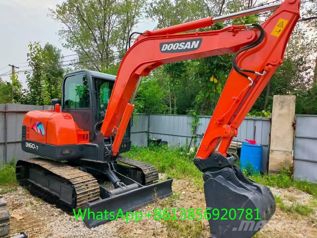 Doosan DH 60 Mini kotrók < 7t