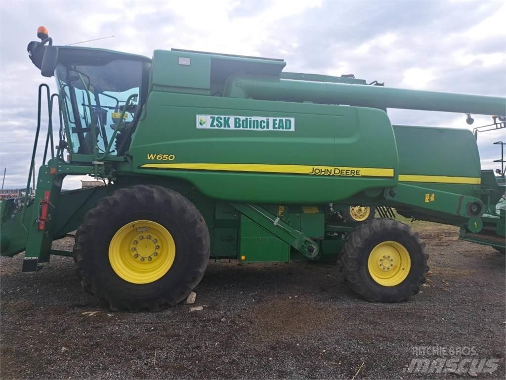John Deere W650 Kombájnok