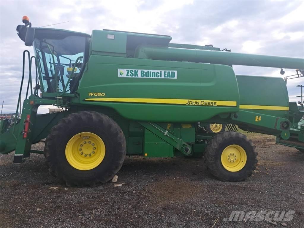 John Deere W650 Kombájnok