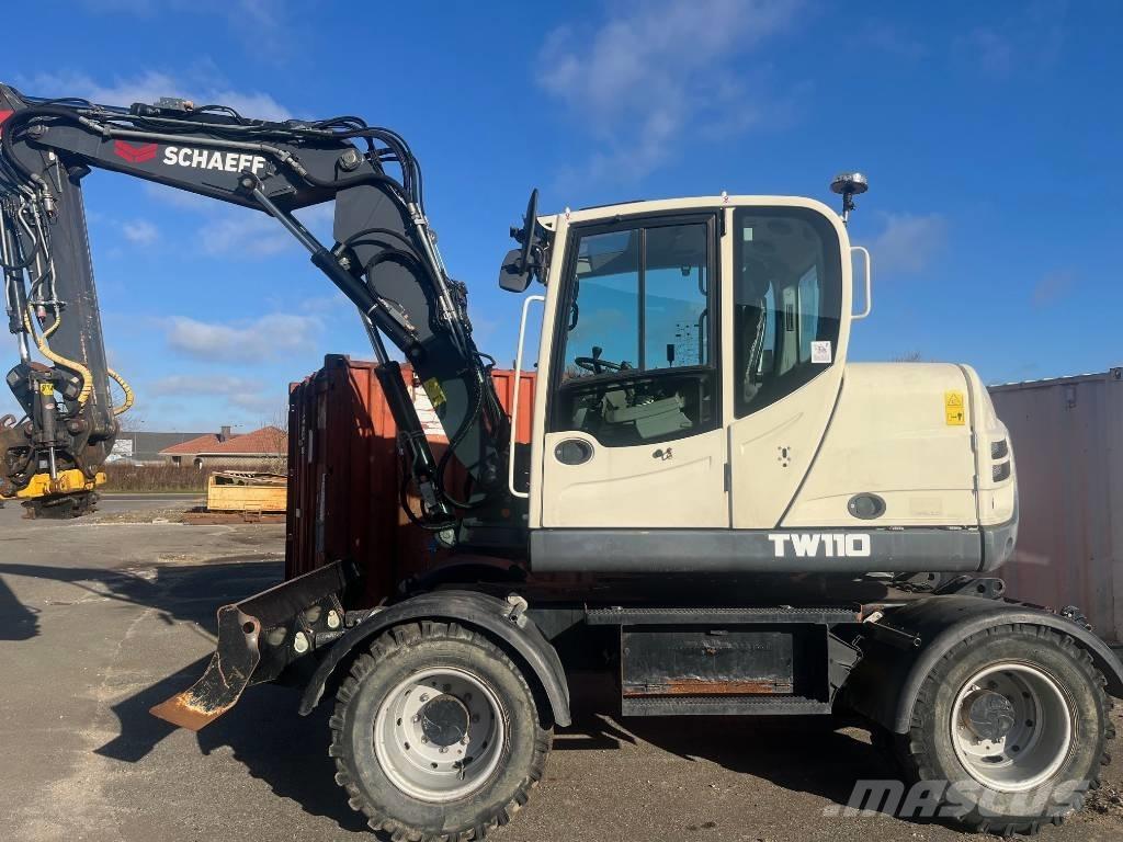 Terex TW 110 Gumikerekes kotrók