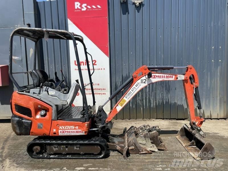 Kubota KX 015-4 Mini kotrók < 7t