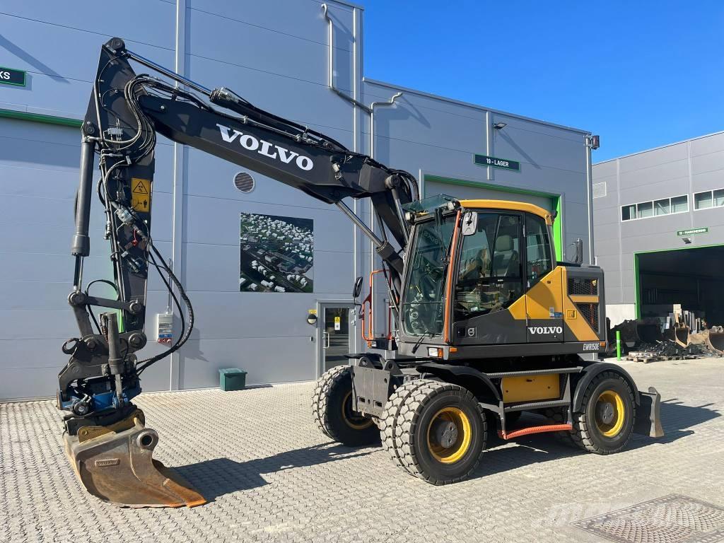 Volvo EWR 150 E Gumikerekes kotrók