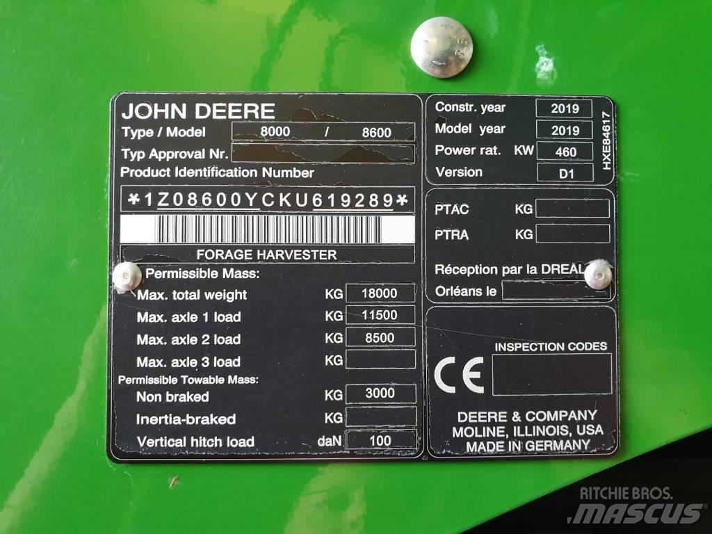 John Deere 8600I Szecskázók