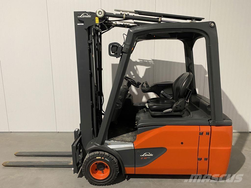 Linde E18L-02 Elektromos targoncák