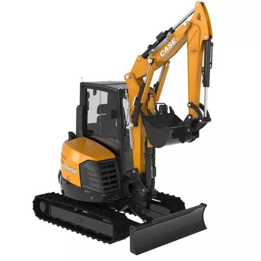 CASE CX 45 D Mini kotrók < 7t