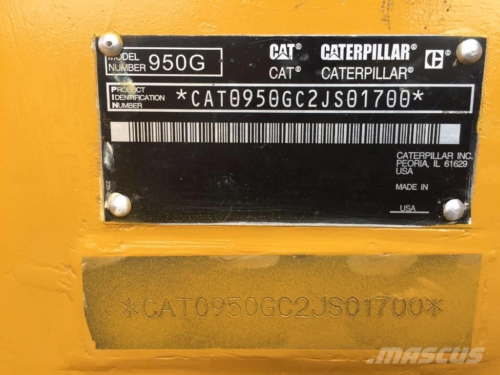 CAT 950 G Gumikerekes homlokrakodók