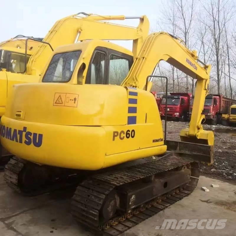 Komatsu PC 60 Lánctalpas kotrók