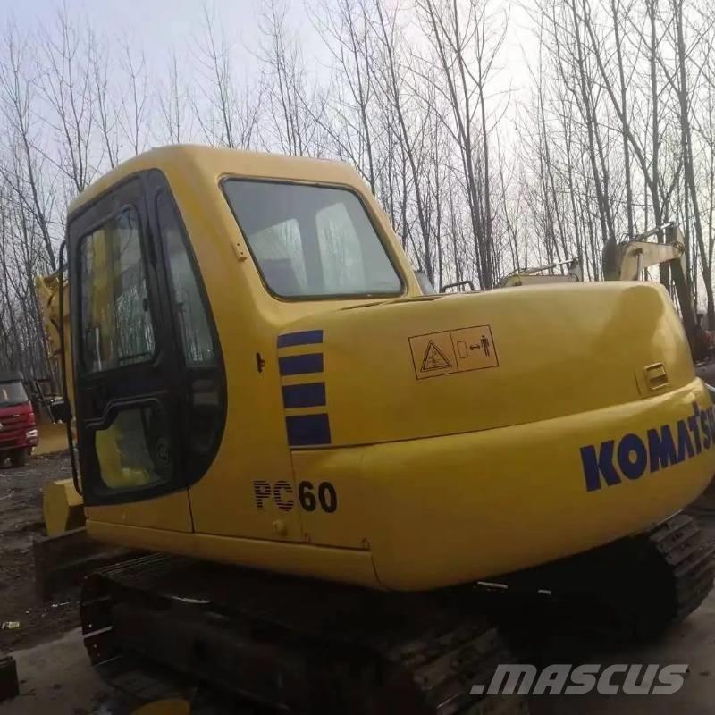 Komatsu PC 60 Lánctalpas kotrók