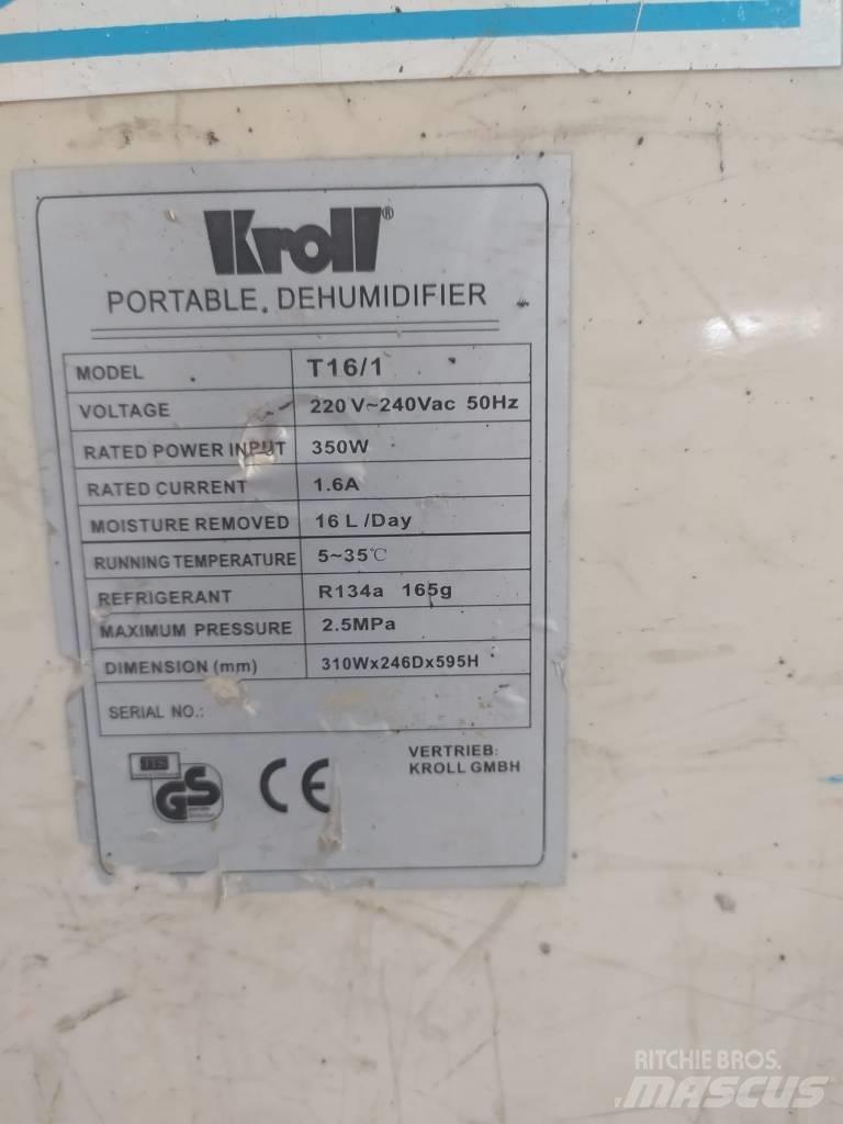 Kroll T16/1 Építőipar - Egyebek