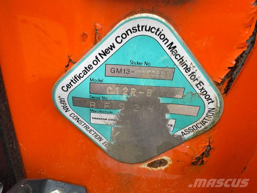 Yanmar C12R-B Lánctalpas dömperek