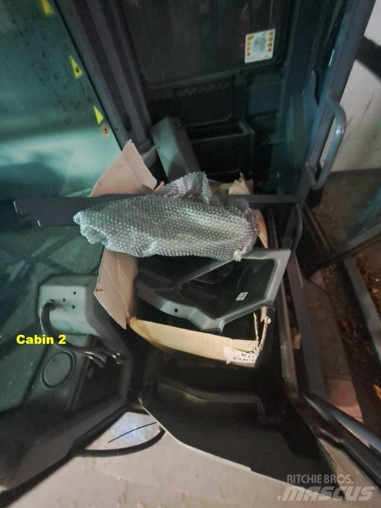 Fuchs F series Cabin Vezetőfülke és belső tartozékok