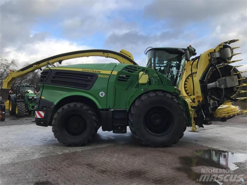 John Deere 8600 Önjáró szecskázók