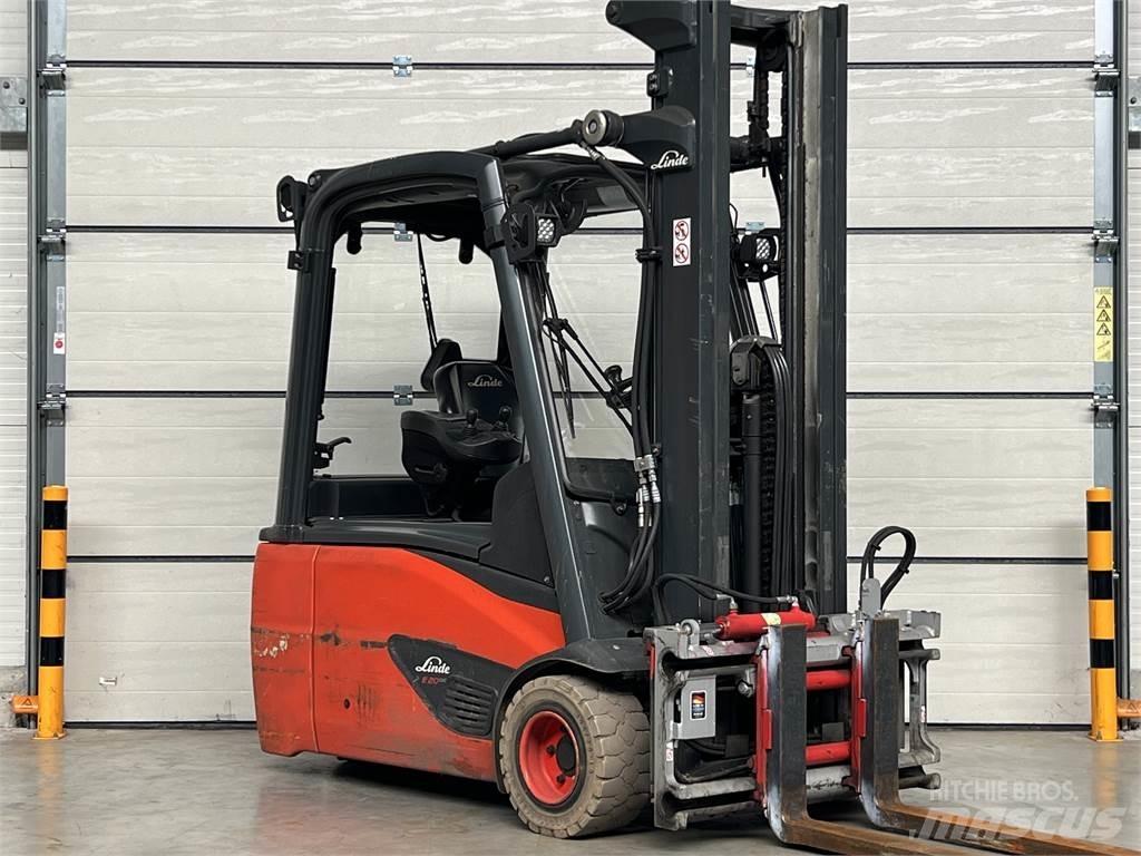 Linde E20L-02 Elektromos targoncák