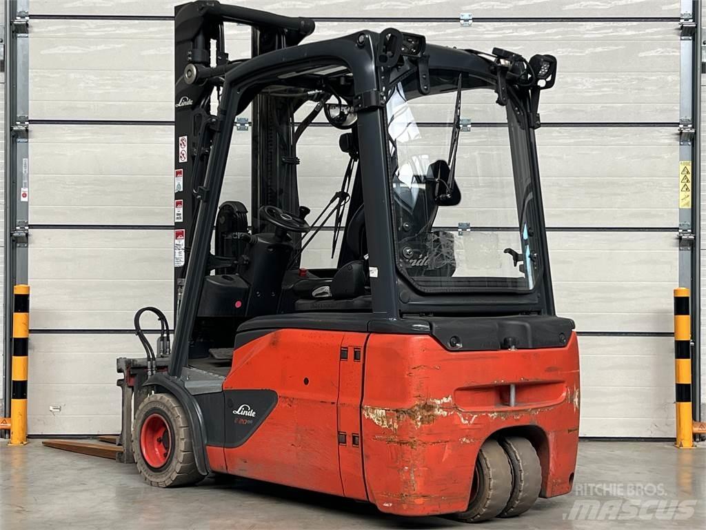 Linde E20L-02 Elektromos targoncák