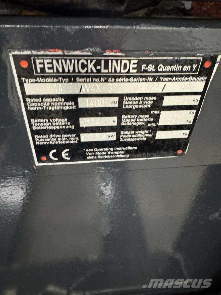 Linde 10848 L14 Targoncák-Egyéb