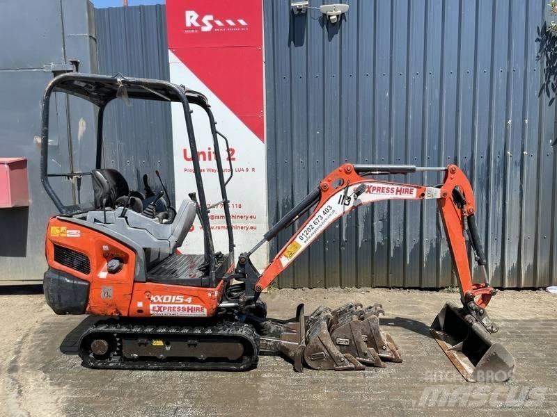 Kubota KX 015-4 Mini kotrók < 7t