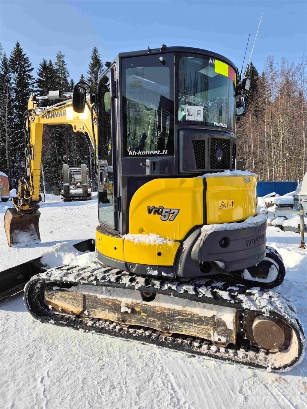 Yanmar VIO 57 Mini kotrók < 7t