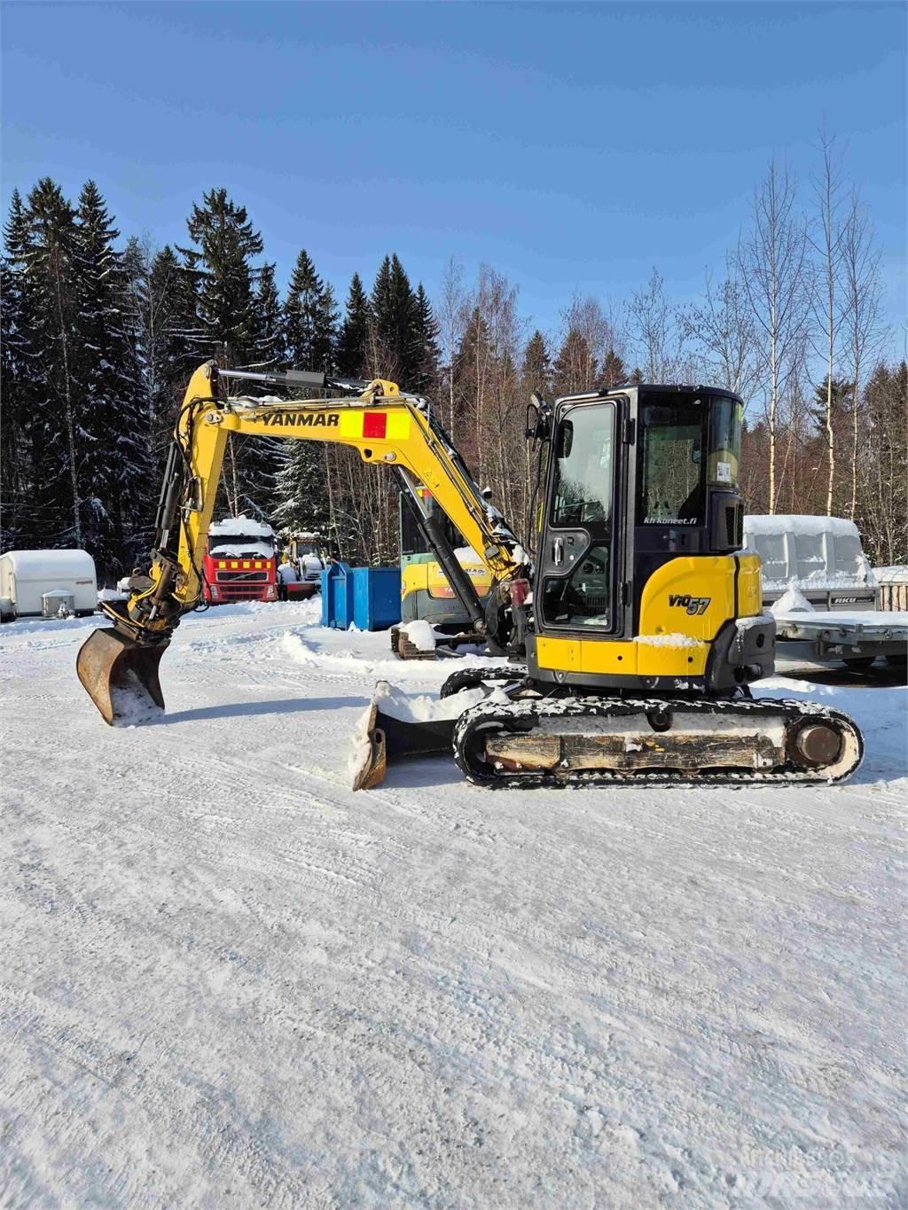Yanmar VIO 57 Mini kotrók < 7t