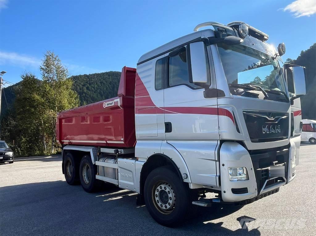 MAN TGX 26.580  6x4 Billenő teherautók