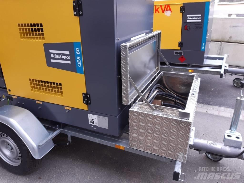 Atlas Copco QES60 Dízel áramfejlesztők