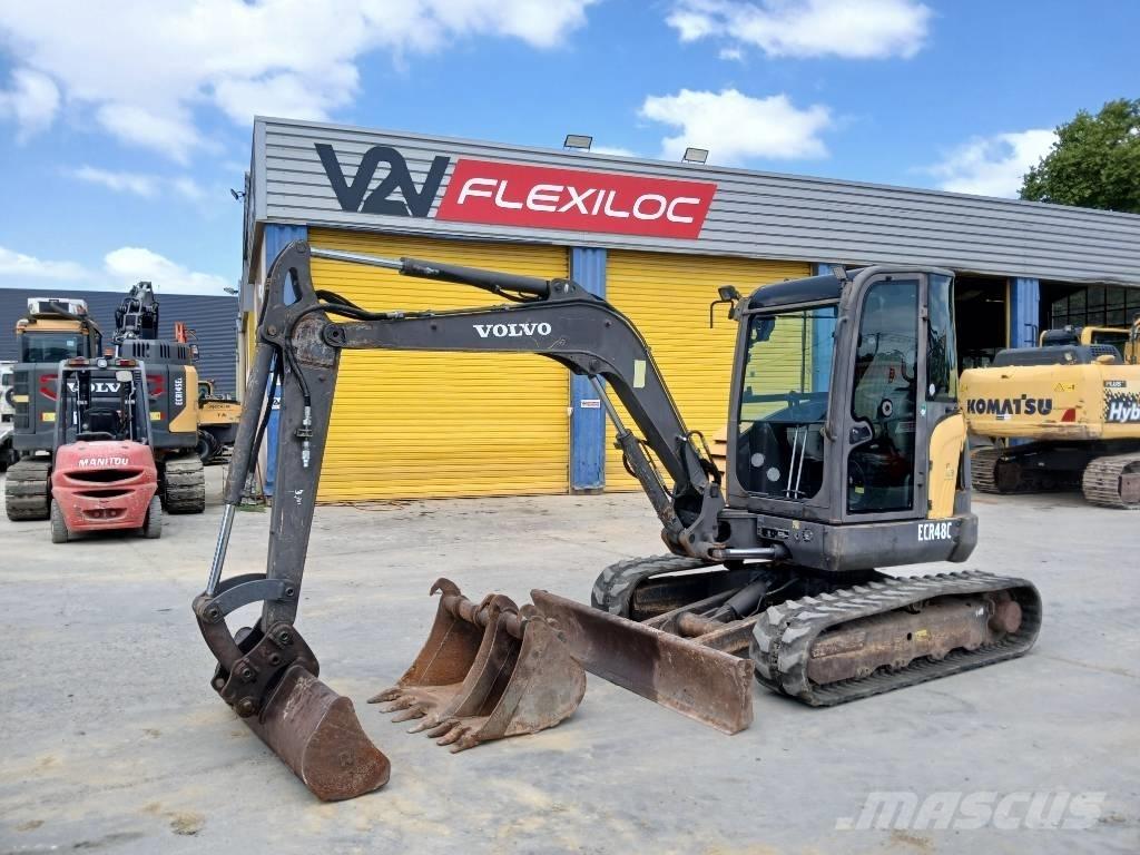 Volvo ECR 48 C Mini kotrók < 7t