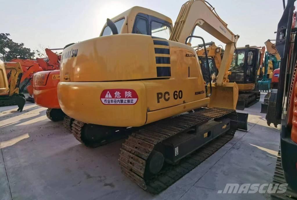 Komatsu PC 60 Mini kotrók < 7t