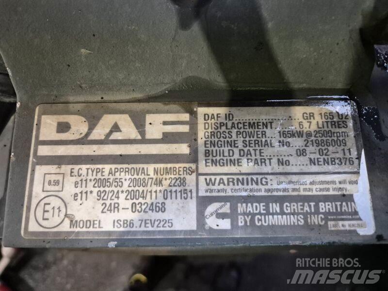 DAF GR165U2 Motorok
