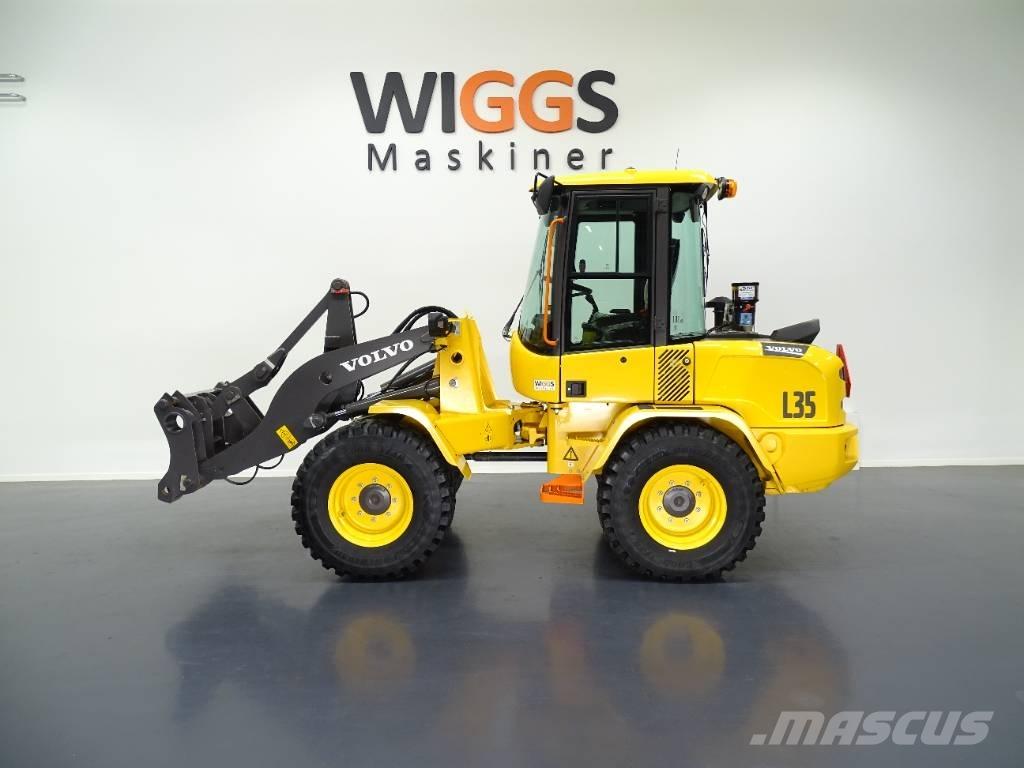 Volvo L35HT Gumikerekes homlokrakodók