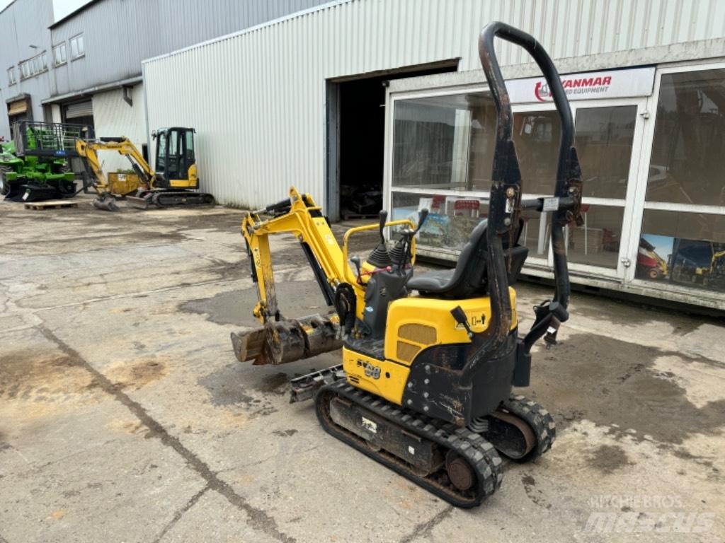 Yanmar SV08 (1C096) Mini kotrók < 7t