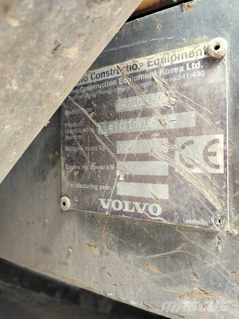 Volvo EC 210 B LC Lánctalpas kotrók